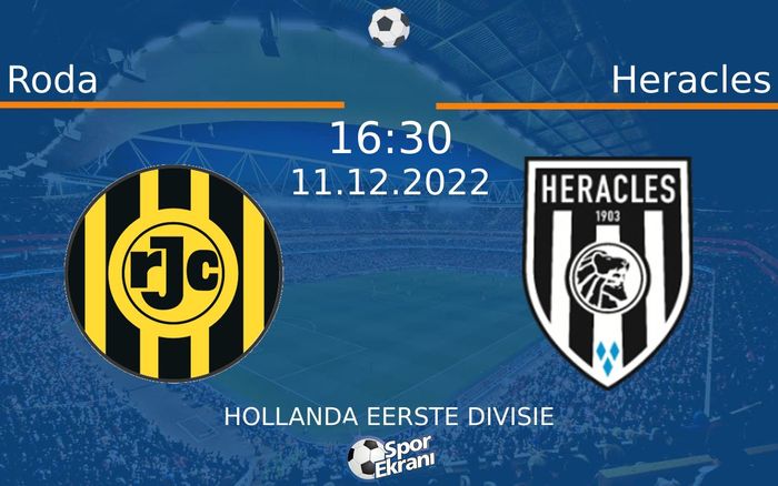 11 Aralık 2022 Roda vs Heracles maçı Hangi Kanalda Saat Kaçta Yayınlanacak? 11 Aralık 2022 Roda vs Heracles maçı Hangi Kanalda Saat Kaçta Yayınlanacak?