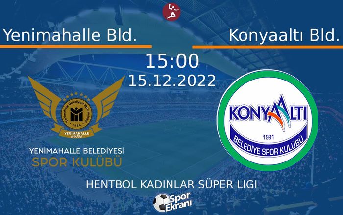 15 Aralık 2022 Yenimahalle Bld. vs Konyaaltı Bld. maçı Hangi Kanalda Saat Kaçta Yayınlanacak? 15 Aralık 2022 Yenimahalle Bld. vs Konyaaltı Bld. maçı Hangi Kanalda Saat Kaçta Yayınlanacak?