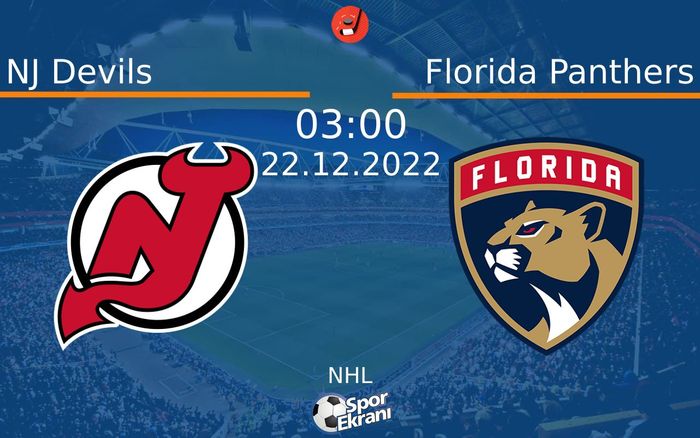 22 Aralık 2022 NJ Devils vs Florida Panthers maçı Hangi Kanalda Saat Kaçta Yayınlanacak? 22 Aralık 2022 NJ Devils vs Florida Panthers maçı Hangi Kanalda Saat Kaçta Yayınlanacak?
