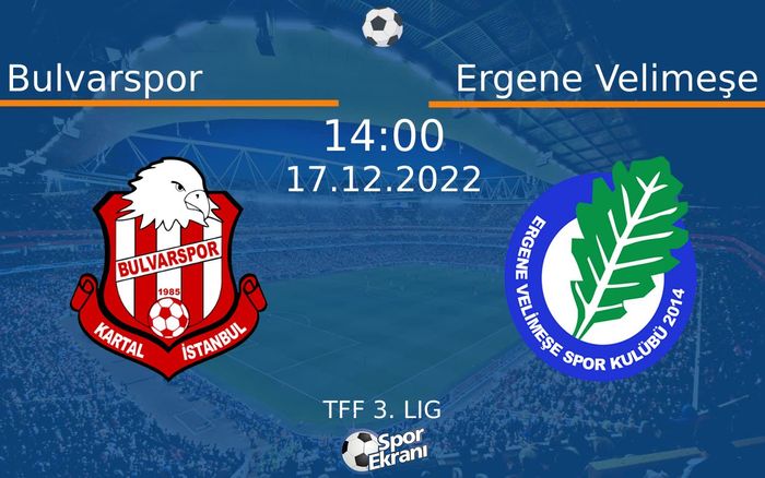 17 Aralık 2022 Bulvarspor vs Ergene Velimeşe maçı Hangi Kanalda Saat Kaçta Yayınlanacak? 17 Aralık 2022 Bulvarspor vs Ergene Velimeşe maçı Hangi Kanalda Saat Kaçta Yayınlanacak?
