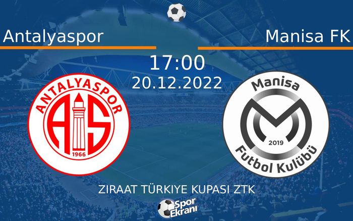 20 Aralık 2022 Antalyaspor vs Manisa FK maçı Hangi Kanalda Saat Kaçta Yayınlanacak? 20 Aralık 2022 Antalyaspor vs Manisa FK maçı Hangi Kanalda Saat Kaçta Yayınlanacak?