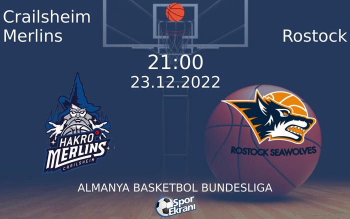 23 Aralık 2022 Crailsheim Merlins vs Rostock maçı Hangi Kanalda Saat Kaçta Yayınlanacak? 23 Aralık 2022 Crailsheim Merlins vs Rostock maçı Hangi Kanalda Saat Kaçta Yayınlanacak?
