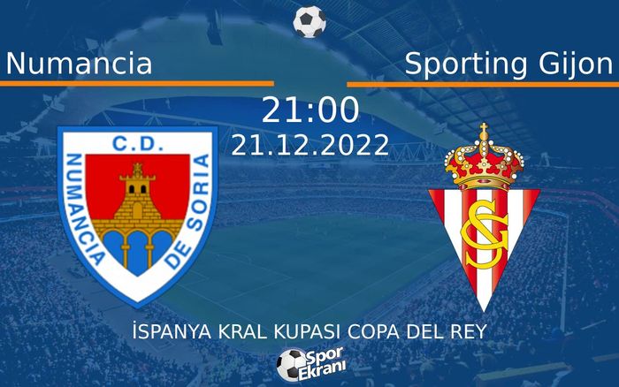 21 Aralık 2022 Numancia vs Sporting Gijon maçı Hangi Kanalda Saat Kaçta Yayınlanacak? 21 Aralık 2022 Numancia vs Sporting Gijon maçı Hangi Kanalda Saat Kaçta Yayınlanacak?