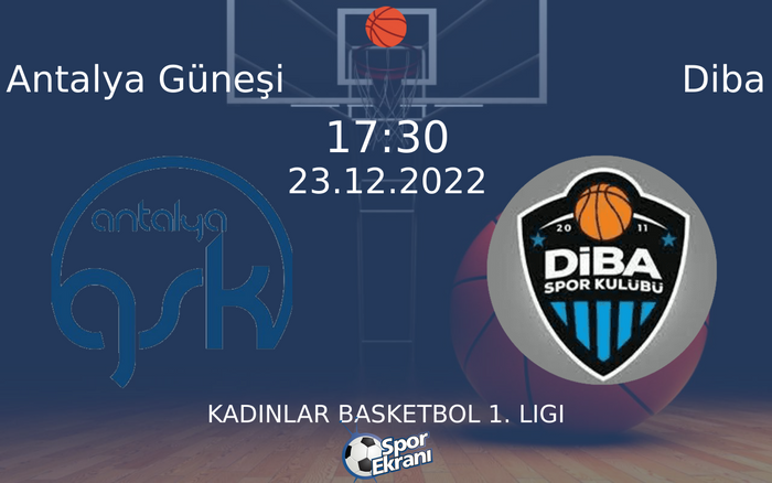 23 Aralık 2022 Antalya Güneşi vs Diba maçı Hangi Kanalda Saat Kaçta Yayınlanacak? 23 Aralık 2022 Antalya Güneşi vs Diba maçı Hangi Kanalda Saat Kaçta Yayınlanacak?
