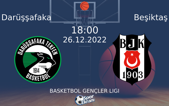 26 Aralık 2022 Darüşşafaka vs Beşiktaş maçı Hangi Kanalda Saat Kaçta Yayınlanacak? 26 Aralık 2022 Darüşşafaka vs Beşiktaş maçı Hangi Kanalda Saat Kaçta Yayınlanacak?