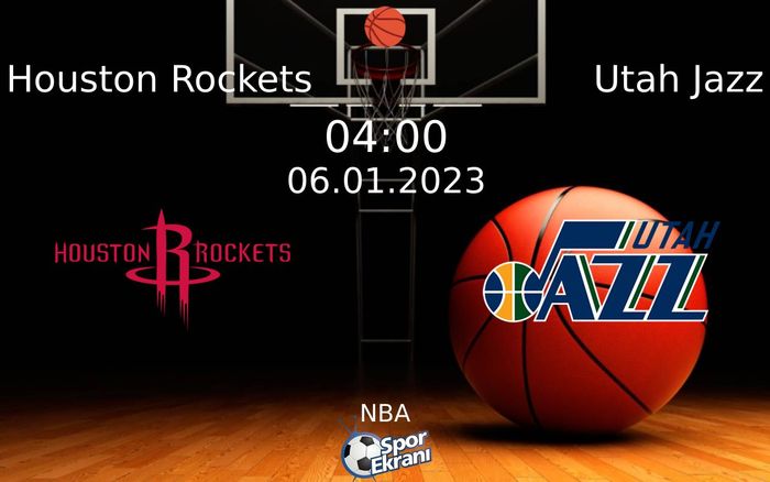 06 Ocak 2023 Houston Rockets vs Utah Jazz maçı Hangi Kanalda Saat Kaçta Yayınlanacak? 06 Ocak 2023 Houston Rockets vs Utah Jazz maçı Hangi Kanalda Saat Kaçta Yayınlanacak?