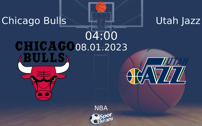 08 Ocak 2023 Chicago Bulls vs Utah Jazz maçı Hangi Kanalda Saat Kaçta Yayınlanacak?