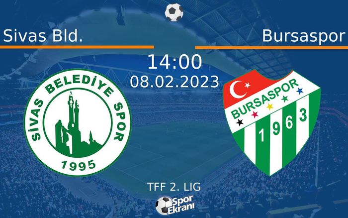 08 Şubat 2023 Sivas Bld. vs Bursaspor maçı Hangi Kanalda Saat Kaçta Yayınlanacak? 08 Şubat 2023 Sivas Bld. vs Bursaspor maçı Hangi Kanalda Saat Kaçta Yayınlanacak?