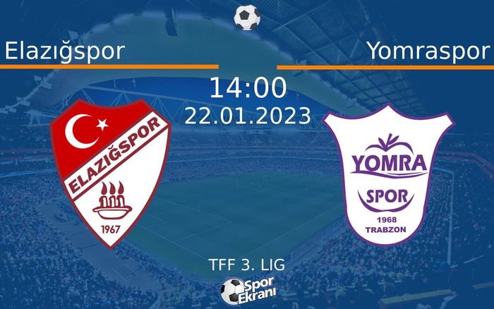 22 Ocak 2023 Elazığspor vs Yomraspor maçı Hangi Kanalda Saat Kaçta Yayınlanacak? 22 Ocak 2023 Elazığspor vs Yomraspor maçı Hangi Kanalda Saat Kaçta Yayınlanacak?
