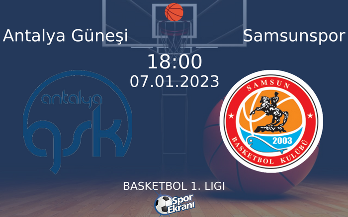 07 Ocak 2023 Antalya Güneşi vs Samsunspor maçı Hangi Kanalda Saat Kaçta Yayınlanacak? 07 Ocak 2023 Antalya Güneşi vs Samsunspor maçı Hangi Kanalda Saat Kaçta Yayınlanacak?