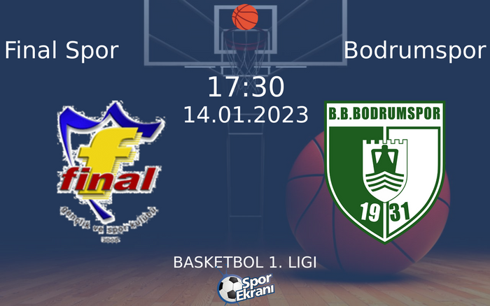 14 Ocak 2023 Final Spor vs Bodrumspor maçı Hangi Kanalda Saat Kaçta Yayınlanacak? 14 Ocak 2023 Final Spor vs Bodrumspor maçı Hangi Kanalda Saat Kaçta Yayınlanacak?