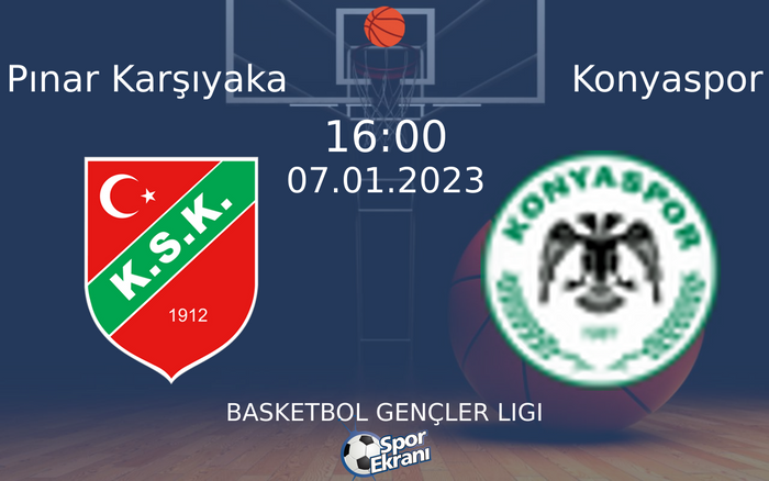 07 Ocak 2023 Pınar Karşıyaka vs Konyaspor maçı Hangi Kanalda Saat Kaçta Yayınlanacak? 07 Ocak 2023 Pınar Karşıyaka vs Konyaspor maçı Hangi Kanalda Saat Kaçta Yayınlanacak?