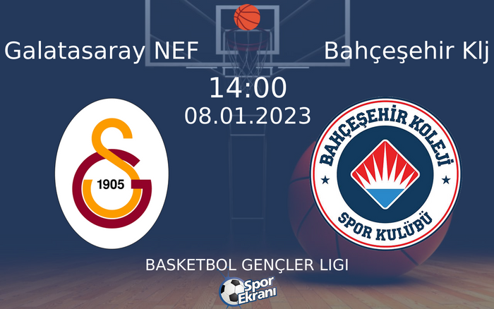 08 Ocak 2023 Galatasaray NEF vs Bahçeşehir Klj maçı Hangi Kanalda Saat Kaçta Yayınlanacak? 08 Ocak 2023 Galatasaray NEF vs Bahçeşehir Klj maçı Hangi Kanalda Saat Kaçta Yayınlanacak?