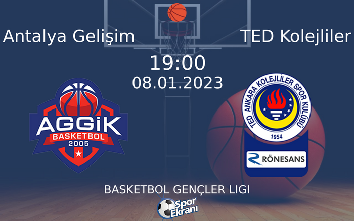 08 Ocak 2023 Antalya Gelişim vs TED Kolejliler maçı Hangi Kanalda Saat Kaçta Yayınlanacak? 08 Ocak 2023 Antalya Gelişim vs TED Kolejliler maçı Hangi Kanalda Saat Kaçta Yayınlanacak?
