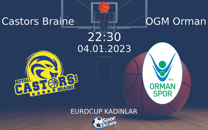 04 Ocak 2023 Castors Braine vs OGM Orman maçı Hangi Kanalda Saat Kaçta Yayınlanacak? 04 Ocak 2023 Castors Braine vs OGM Orman maçı Hangi Kanalda Saat Kaçta Yayınlanacak?