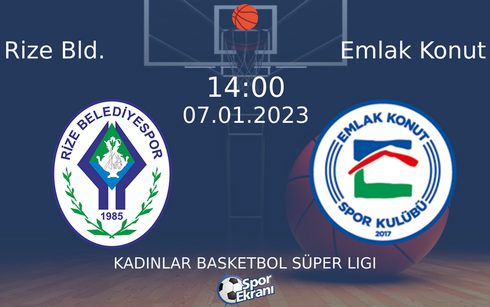 07 Ocak 2023 Rize Bld. vs Emlak Konut maçı Hangi Kanalda Saat Kaçta Yayınlanacak? 07 Ocak 2023 Rize Bld. vs Emlak Konut maçı Hangi Kanalda Saat Kaçta Yayınlanacak?