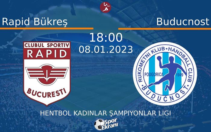 08 Ocak 2023 Rapid Bükreş vs Buducnost maçı Hangi Kanalda Saat Kaçta Yayınlanacak? 08 Ocak 2023 Rapid Bükreş vs Buducnost maçı Hangi Kanalda Saat Kaçta Yayınlanacak?