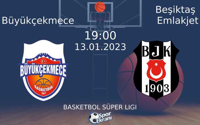 13 Ocak 2023 Büyükçekmece vs Beşiktaş Emlakjet maçı Hangi Kanalda Saat Kaçta Yayınlanacak? 13 Ocak 2023 Büyükçekmece vs Beşiktaş Emlakjet maçı Hangi Kanalda Saat Kaçta Yayınlanacak?