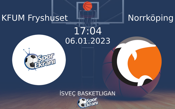 06 Ocak 2023 KFUM Fryshuset vs Norrköping maçı Hangi Kanalda Saat Kaçta Yayınlanacak? 06 Ocak 2023 KFUM Fryshuset vs Norrköping maçı Hangi Kanalda Saat Kaçta Yayınlanacak?