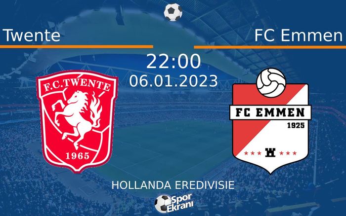 06 Ocak 2023 Twente vs FC Emmen maçı Hangi Kanalda Saat Kaçta Yayınlanacak? 06 Ocak 2023 Twente vs FC Emmen maçı Hangi Kanalda Saat Kaçta Yayınlanacak?