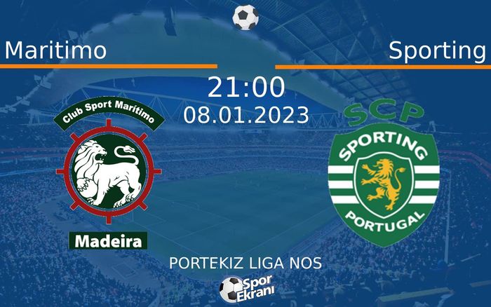 08 Ocak 2023 Maritimo vs Sporting maçı Hangi Kanalda Saat Kaçta Yayınlanacak? 08 Ocak 2023 Maritimo vs Sporting maçı Hangi Kanalda Saat Kaçta Yayınlanacak?