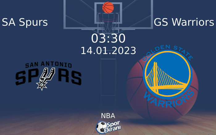14 Ocak 2023 SA Spurs vs GS Warriors maçı Hangi Kanalda Saat Kaçta Yayınlanacak? 14 Ocak 2023 SA Spurs vs GS Warriors maçı Hangi Kanalda Saat Kaçta Yayınlanacak?