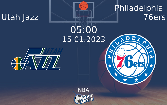 15 Ocak 2023 Utah Jazz vs Philadelphia 76ers maçı Hangi Kanalda Saat Kaçta Yayınlanacak? 15 Ocak 2023 Utah Jazz vs Philadelphia 76ers maçı Hangi Kanalda Saat Kaçta Yayınlanacak?