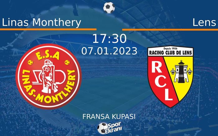07 Ocak 2023 Linas Monthery vs Lens maçı Hangi Kanalda Saat Kaçta Yayınlanacak? 07 Ocak 2023 Linas Monthery vs Lens maçı Hangi Kanalda Saat Kaçta Yayınlanacak?