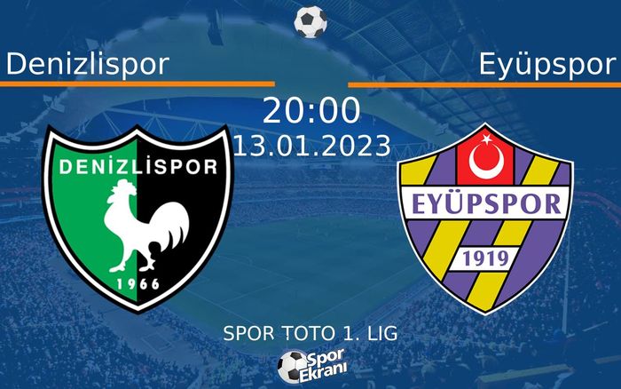 13 Ocak 2023 Denizlispor vs Eyüpspor maçı Hangi Kanalda Saat Kaçta Yayınlanacak? 13 Ocak 2023 Denizlispor vs Eyüpspor maçı Hangi Kanalda Saat Kaçta Yayınlanacak?