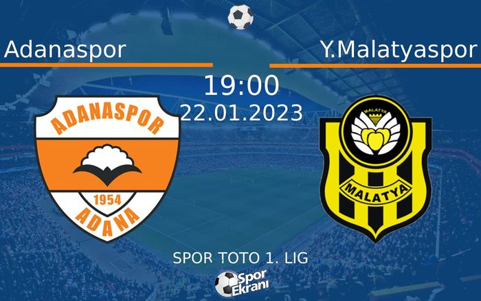 22 Ocak 2023 Adanaspor vs Y.Malatyaspor maçı Hangi Kanalda Saat Kaçta Yayınlanacak? 22 Ocak 2023 Adanaspor vs Y.Malatyaspor maçı Hangi Kanalda Saat Kaçta Yayınlanacak?