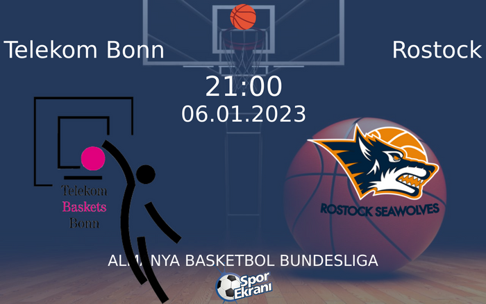 06 Ocak 2023 Telekom Bonn vs Rostock maçı Hangi Kanalda Saat Kaçta Yayınlanacak? 06 Ocak 2023 Telekom Bonn vs Rostock maçı Hangi Kanalda Saat Kaçta Yayınlanacak?