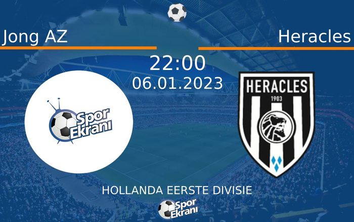 06 Ocak 2023 Jong AZ vs Heracles maçı Hangi Kanalda Saat Kaçta Yayınlanacak? 06 Ocak 2023 Jong AZ vs Heracles maçı Hangi Kanalda Saat Kaçta Yayınlanacak?