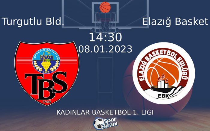 08 Ocak 2023 Turgutlu Bld. vs Elazığ Basket maçı Hangi Kanalda Saat Kaçta Yayınlanacak? 08 Ocak 2023 Turgutlu Bld. vs Elazığ Basket maçı Hangi Kanalda Saat Kaçta Yayınlanacak?