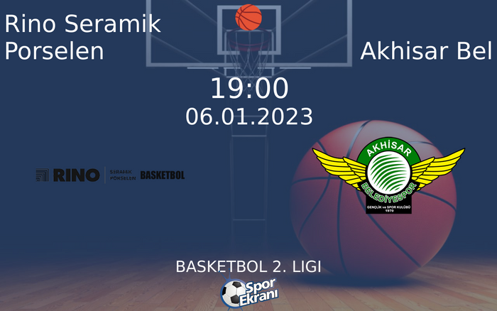 06 Ocak 2023 Rino Seramik Porselen vs Akhisar Bel maçı Hangi Kanalda Saat Kaçta Yayınlanacak? 06 Ocak 2023 Rino Seramik Porselen vs Akhisar Bel maçı Hangi Kanalda Saat Kaçta Yayınlanacak?