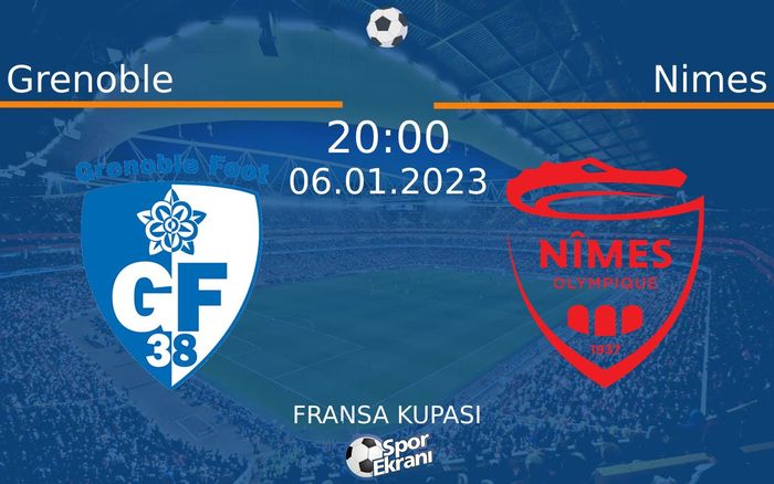 06 Ocak 2023 Grenoble vs Nimes maçı Hangi Kanalda Saat Kaçta Yayınlanacak? 06 Ocak 2023 Grenoble vs Nimes maçı Hangi Kanalda Saat Kaçta Yayınlanacak?