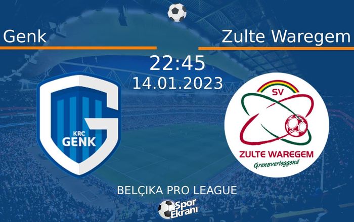 14 Ocak 2023 Genk vs Zulte Waregem maçı Hangi Kanalda Saat Kaçta Yayınlanacak? 14 Ocak 2023 Genk vs Zulte Waregem maçı Hangi Kanalda Saat Kaçta Yayınlanacak?