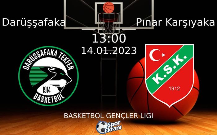14 Ocak 2023 Darüşşafaka vs Pınar Karşıyaka maçı Hangi Kanalda Saat Kaçta Yayınlanacak? 14 Ocak 2023 Darüşşafaka vs Pınar Karşıyaka maçı Hangi Kanalda Saat Kaçta Yayınlanacak?