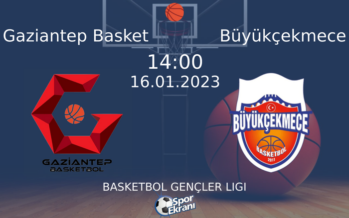 16 Ocak 2023 Gaziantep Basket vs Büyükçekmece maçı Hangi Kanalda Saat Kaçta Yayınlanacak? 16 Ocak 2023 Gaziantep Basket vs Büyükçekmece maçı Hangi Kanalda Saat Kaçta Yayınlanacak?