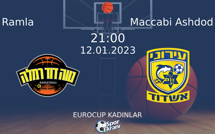 12 Ocak 2023 Ramla vs Maccabi Ashdod maçı Hangi Kanalda Saat Kaçta Yayınlanacak? 12 Ocak 2023 Ramla vs Maccabi Ashdod maçı Hangi Kanalda Saat Kaçta Yayınlanacak?