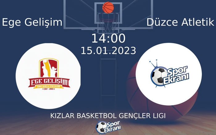 15 Ocak 2023 Ege Gelişim vs Düzce Atletik maçı Hangi Kanalda Saat Kaçta Yayınlanacak? 15 Ocak 2023 Ege Gelişim vs Düzce Atletik maçı Hangi Kanalda Saat Kaçta Yayınlanacak?
