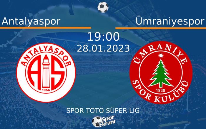 28 Ocak 2023 Antalyaspor vs Ümraniyespor maçı Hangi Kanalda Saat Kaçta Yayınlanacak? 28 Ocak 2023 Antalyaspor vs Ümraniyespor maçı Hangi Kanalda Saat Kaçta Yayınlanacak?