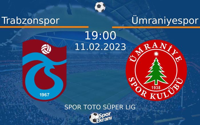 11 Şubat 2023 Trabzonspor vs Ümraniyespor maçı Hangi Kanalda Saat Kaçta Yayınlanacak? 11 Şubat 2023 Trabzonspor vs Ümraniyespor maçı Hangi Kanalda Saat Kaçta Yayınlanacak?