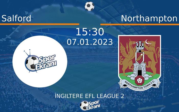 07 Ocak 2023 Salford vs Northampton maçı Hangi Kanalda Saat Kaçta Yayınlanacak? 07 Ocak 2023 Salford vs Northampton maçı Hangi Kanalda Saat Kaçta Yayınlanacak?
