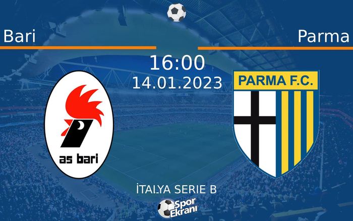 14 Ocak 2023 Bari vs Parma maçı Hangi Kanalda Saat Kaçta Yayınlanacak? 14 Ocak 2023 Bari vs Parma maçı Hangi Kanalda Saat Kaçta Yayınlanacak?