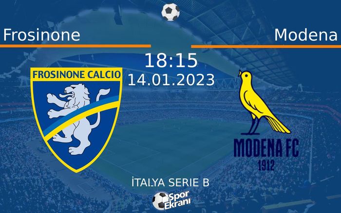 14 Ocak 2023 Frosinone vs Modena maçı Hangi Kanalda Saat Kaçta Yayınlanacak? 14 Ocak 2023 Frosinone vs Modena maçı Hangi Kanalda Saat Kaçta Yayınlanacak?