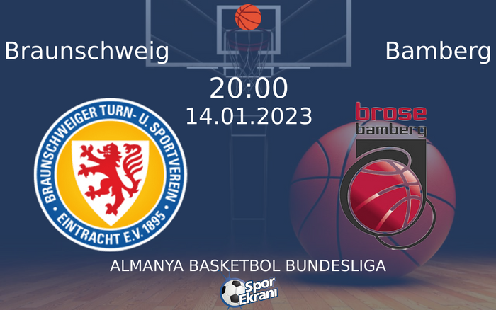 14 Ocak 2023 Braunschweig vs Bamberg maçı Hangi Kanalda Saat Kaçta Yayınlanacak? 14 Ocak 2023 Braunschweig vs Bamberg maçı Hangi Kanalda Saat Kaçta Yayınlanacak?