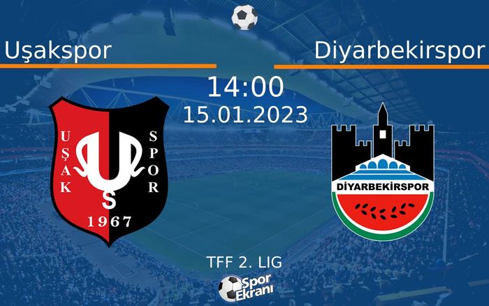 15 Ocak 2023 Uşakspor vs Diyarbekirspor maçı Hangi Kanalda Saat Kaçta Yayınlanacak? 15 Ocak 2023 Uşakspor vs Diyarbekirspor maçı Hangi Kanalda Saat Kaçta Yayınlanacak?