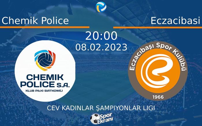 08 Şubat 2023 Chemik Police vs Eczacibasi maçı Hangi Kanalda Saat Kaçta Yayınlanacak? 08 Şubat 2023 Chemik Police vs Eczacibasi maçı Hangi Kanalda Saat Kaçta Yayınlanacak?
