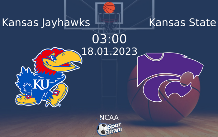 18 Ocak 2023 Kansas Jayhawks vs Kansas State maçı Hangi Kanalda Saat Kaçta Yayınlanacak? 18 Ocak 2023 Kansas Jayhawks vs Kansas State maçı Hangi Kanalda Saat Kaçta Yayınlanacak?