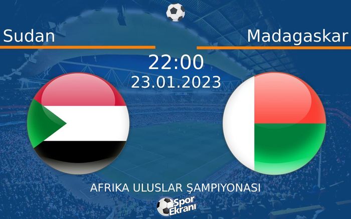 23 Ocak 2023 Sudan vs Madagaskar maçı Hangi Kanalda Saat Kaçta Yayınlanacak?